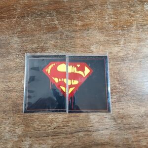 Doomsday The Death Of Superman ( Skybox 1992 ) Bleeding S Foil F1 - F2 Set